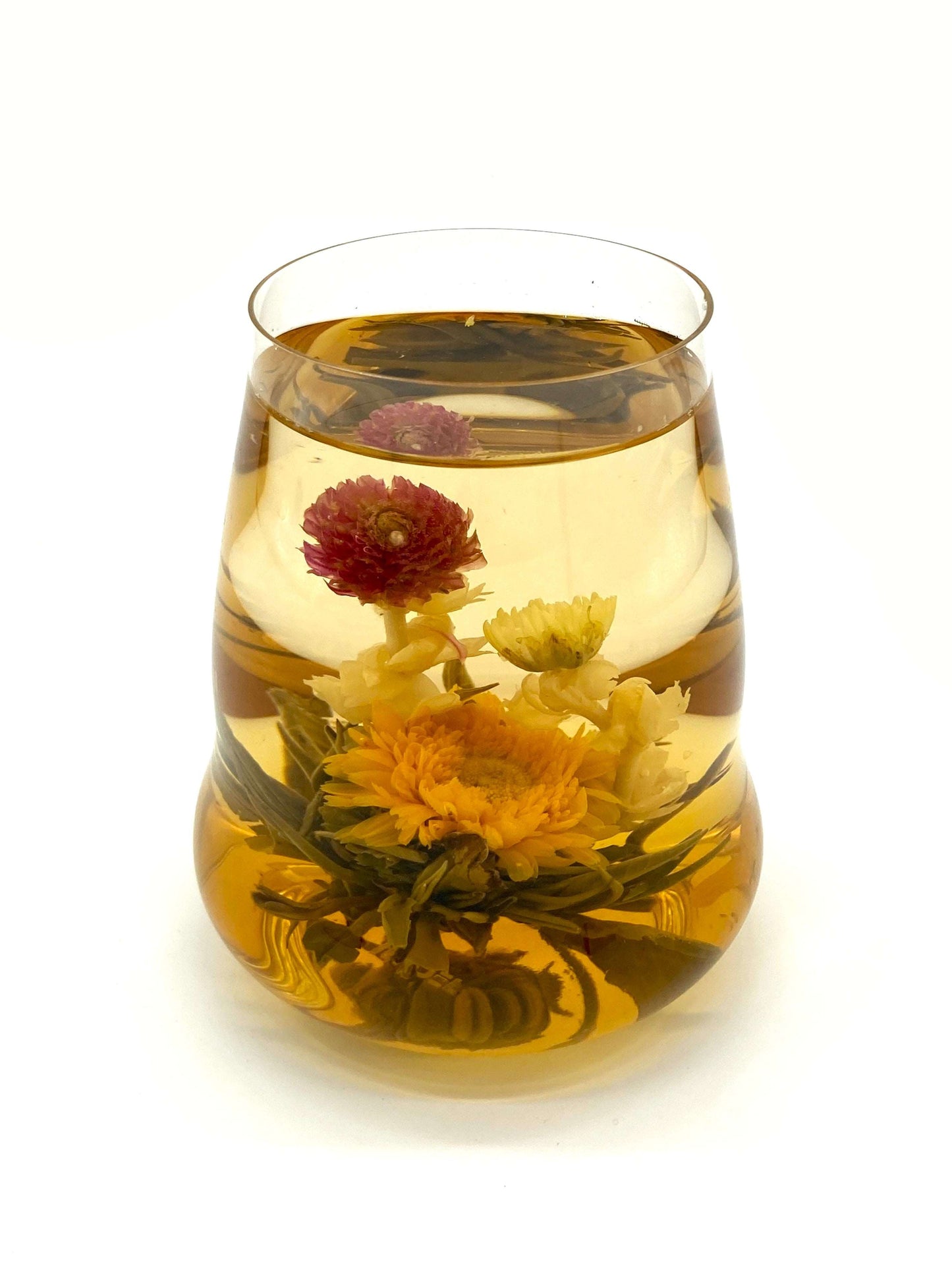 花球茶綻放成美麗的花束,賞心悅目 | Blooming Tea unfurl into a beautiful bouquet