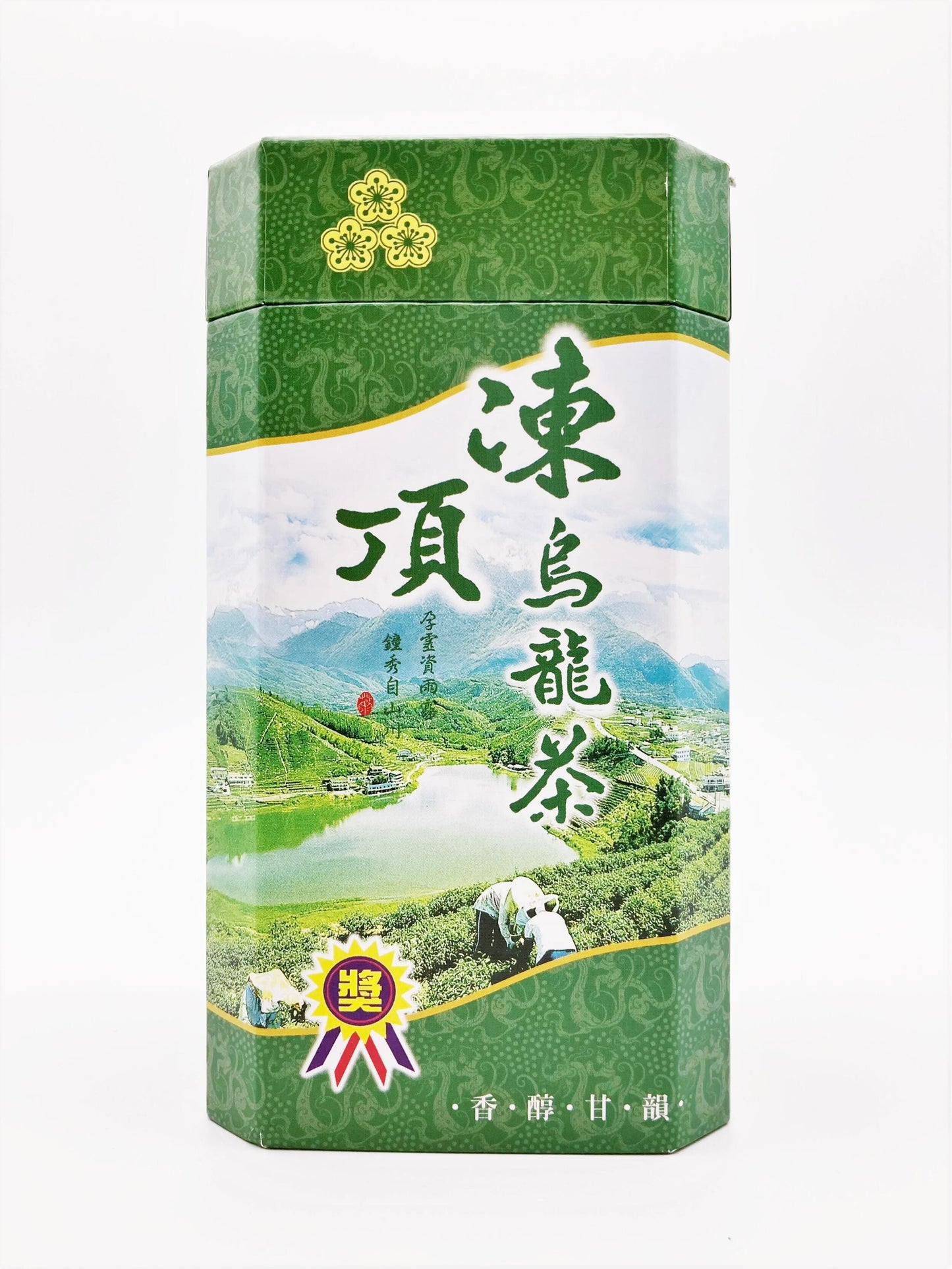 台灣凍頂烏龍茶茶葉 (300g 盒裝) | Taiwan Tung Ting Dong Ding Oolong Tea Leaves in box (300g)