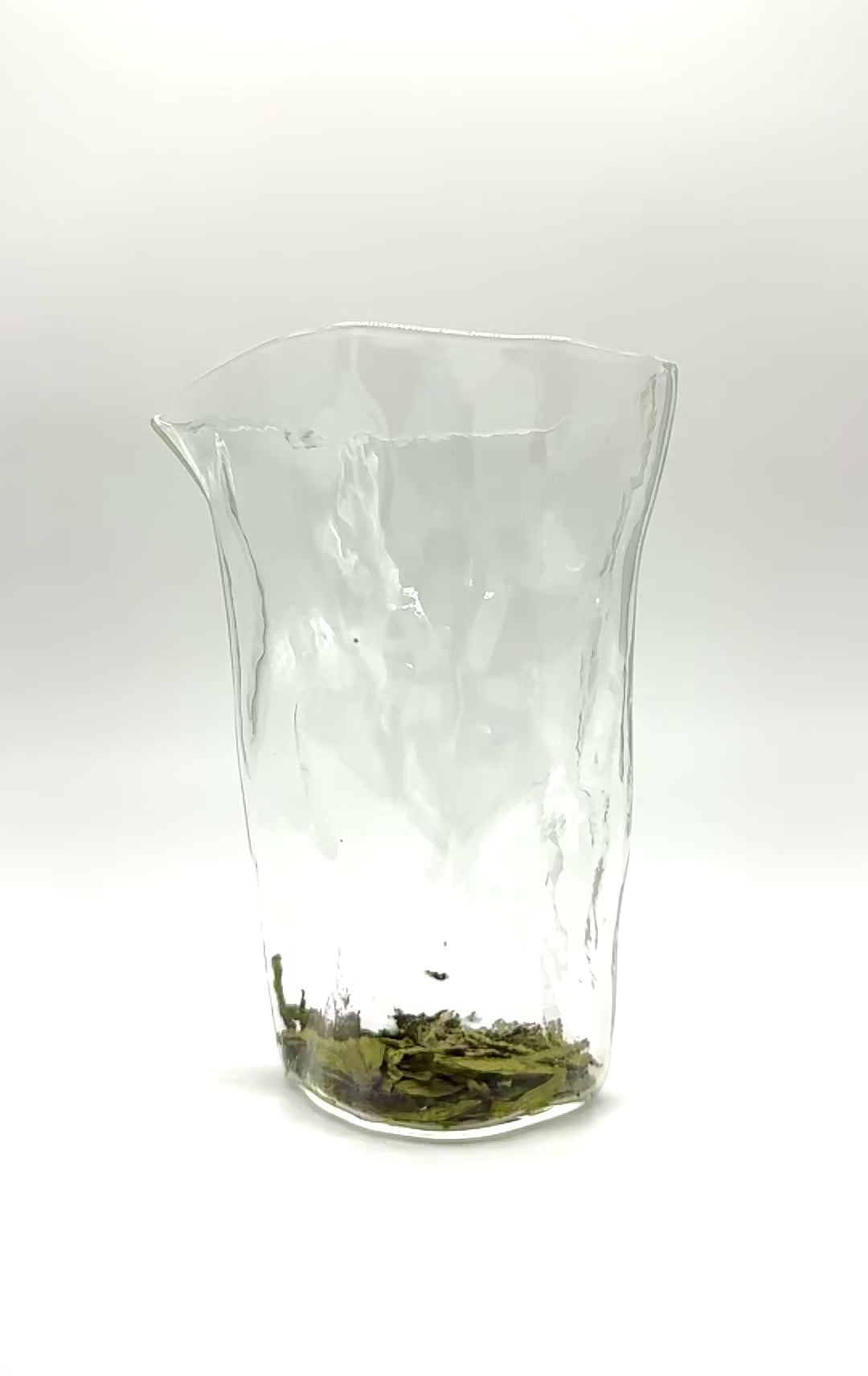 Brewing Lung Ching Green Tea in Glass